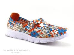 Morans KUBOKA Orange Turquoise - Basket Elastique Femme -Les Bonnes Chaussures cd24607c73b9e66c561f35ea11d5d5ef img 8487.jpg 169876