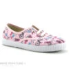 Batilas 576 223 - Basket Fille Toile Rose Imprimee -Les Bonnes Chaussures cd24607c73b9e66c561f35ea11d5d5ef img 8654.jpg 170018