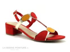 Marco Tozzi 2-28230-26 Red Comb - Sandale Rouge Rose Orange -Les Bonnes Chaussures cd24607c73b9e66c561f35ea11d5d5ef img 8698.jpg 158501