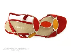 Marco Tozzi 2-28230-26 Red Comb - Sandale Rouge Rose Orange -Les Bonnes Chaussures cd24607c73b9e66c561f35ea11d5d5ef img 8702.jpg 158500