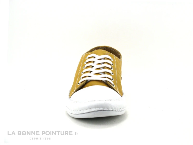 Andrea Conti 0025903051 Gelib - Basket Femme Jaune En Cuir 4 Andrea Conti 0025903051 Gelib - Basket Femme Jaune En Cuir – Image 2