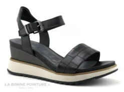 Tamaris 1-28015-28 Black - Sandale Compensee - Cuir Noir -Les Bonnes Chaussures cd24607c73b9e66c561f35ea11d5d5ef img 8971.jpg 170380