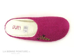 Ouf BESSEY Fuchsia - Eponge - Pantoufle Semelle A Memoire De Forme -Les Bonnes Chaussures cd24607c73b9e66c561f35ea11d5d5ef img 9116.jpg 170521