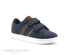 Kappa Alpha 2V Kid - Basket Enfant Bleu Marine Et Marron -Les Bonnes Chaussures cd24607c73b9e66c561f35ea11d5d5ef img 9181.jpg 170622