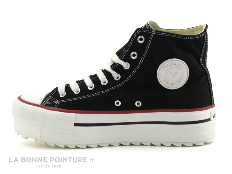 Victoria 1061121 Noir - Basket Montante Plateforme Femme 5 Victoria 1061121 Noir - Basket Montante Plateforme Femme – Image 3