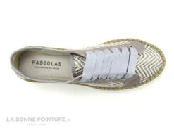 Fabiolas E118220 Gris Beige Rose Metal - Basket Espadrille -Les Bonnes Chaussures cd24607c73b9e66c561f35ea11d5d5ef img 9436.jpg 159230
