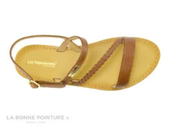 Tropeziennes BATRESSE Tan 19003 - Sandale Plate Femme -Les Bonnes Chaussures cd24607c73b9e66c561f35ea11d5d5ef img 9475.jpg 159268