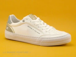 Mustang 1420-301-11 Weiss Mint - Basket Basse Femme - Blanc - Vert -Les Bonnes Chaussures cd24607c73b9e66c561f35ea11d5d5ef img 9553.jpg 170957