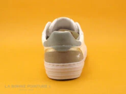 Mustang 1420-301-11 Weiss Mint - Basket Basse Femme - Blanc - Vert -Les Bonnes Chaussures cd24607c73b9e66c561f35ea11d5d5ef img 9556.jpg 170954