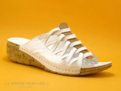 Karyoka DADOU Blanc - Mule Femme - Talon Compense -Les Bonnes Chaussures cd24607c73b9e66c561f35ea11d5d5ef img 9786.jpg 159649