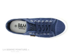 B Et M Banana Moon - RATISSE Marine - Basket Femme Toile Bleue -Les Bonnes Chaussures cd24607c73b9e66c561f35ea11d5d5ef img 9940.jpg 171430